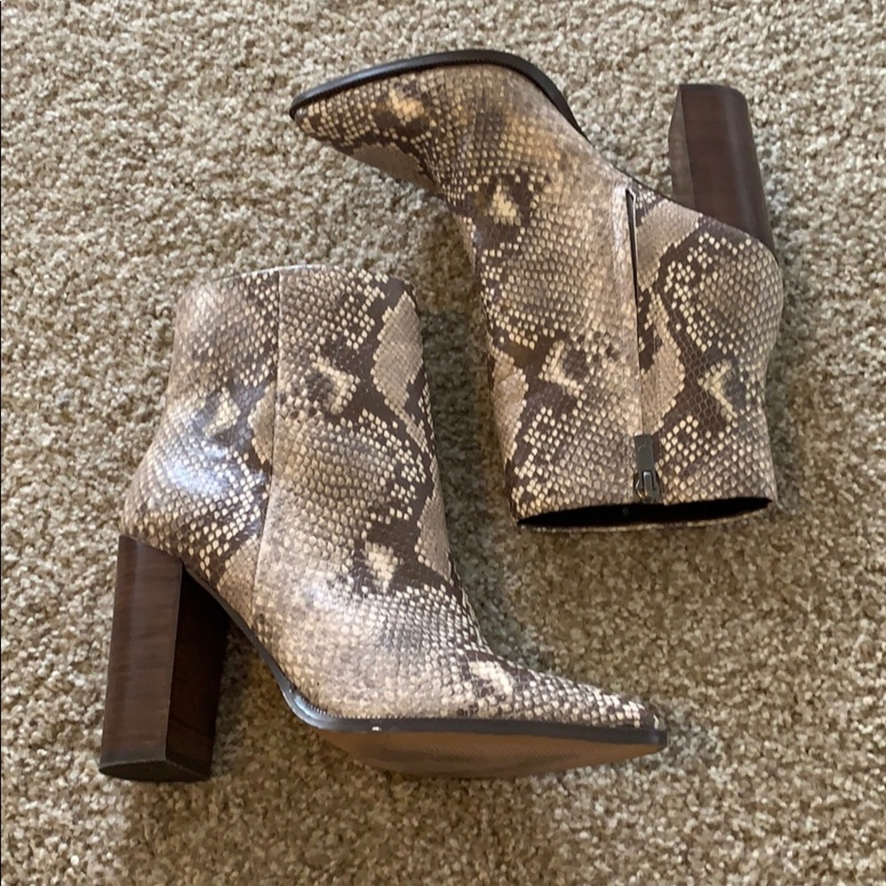 Windsor Smith snakeskin leather boots